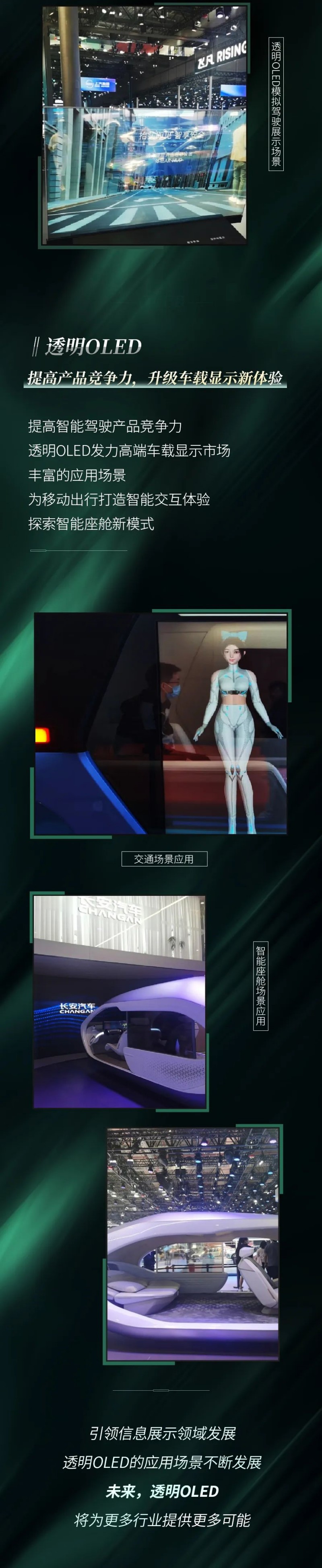 OLED數字化車展